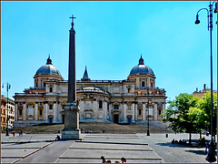 Roma : Basilica Papale di Santa Maria Maggiore - lato nord
