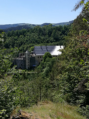 Blick von der Wedelshöhe auf Schloß Wespenstein