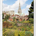 Chichester Cathedral from Bishop's Palace Gardens 6 8 2014