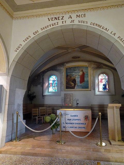 Sakristei in der Saint Pancrace Church in Yvoire