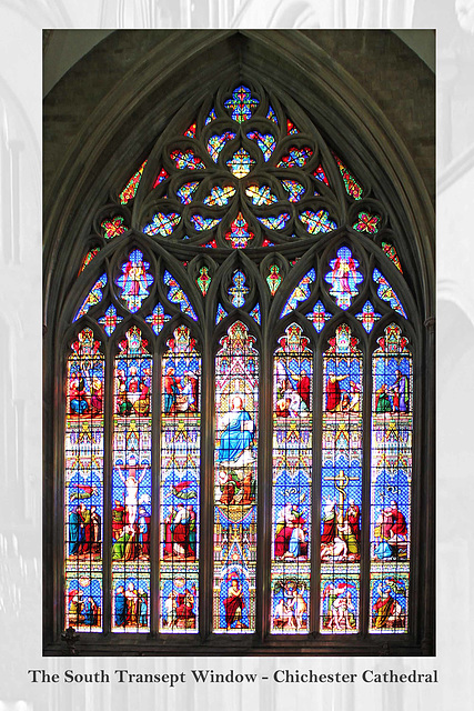 South Transept Window Chichester Cathedral 6 8 2014