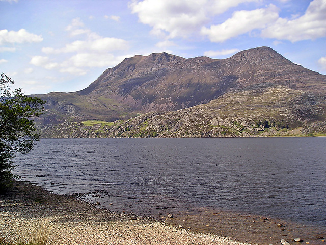 Slioch across Loch Maree