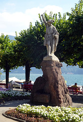 Statue Wilhelm Tell in Lugano