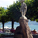 Statue Wilhelm Tell in Lugano
