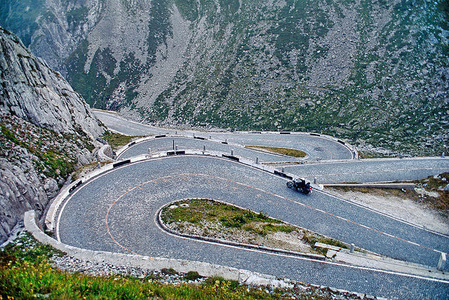 Passo del San Gottardo (Gotthardpass) - La Tremola