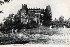 Heath Old Hall, West Yorkshire, a view of c1910 (demolished 1960s)