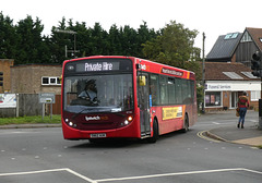First Eastern Counties Buses 67763 (SN62 AUK) in Woodbridge - 21 Sep 2023 (P1160525)