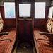 Isle of Wight Steam Railway - a refurbished Southern Railways 'First Class' compartment