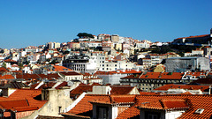 Santo André’ hill, the highest of the seven hills of Lisbon