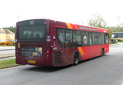 First Eastern Counties Buses 67763 (SN62 AUK) in Woodbridge - 21 Sep 2023 (P1160531)
