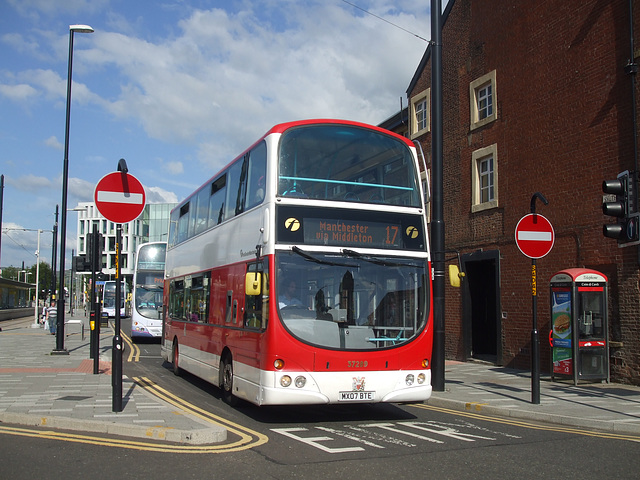 DSCF0578 First Manchester MX07 BTE in Rochdale - 4 Jul 2015