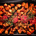 roast squash with tomatoes and thyme