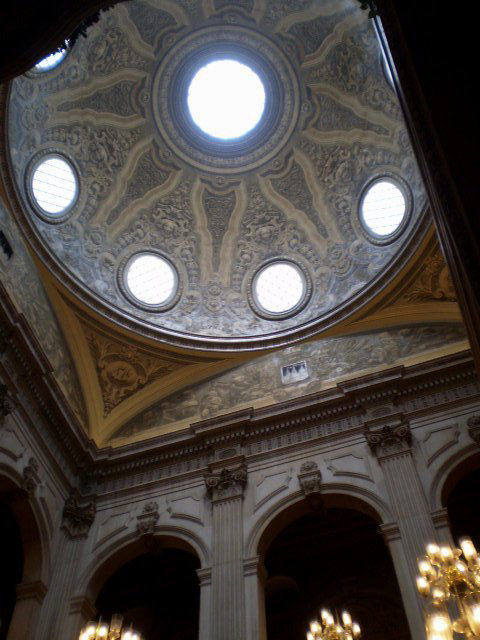 Dome of Lisbon City Hall.