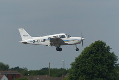 G-BUJP approaching Solent Airport - 12 June 2018