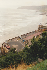 East Yorkshire/Scarborough & District open top buses at The Spa, Scarborough – 11 Aug 1994 (236-6)
