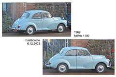 1969 Morris 1100 Eastbourne 6 12 2023