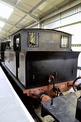 Isle of Wight Steam Railway - 'Ajax' steam locomotive at Haven Street
