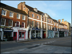 Blandford in the early morning