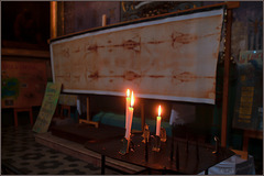 Leichentuch in der Notre-Dame-de-Nazareth