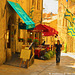 Volterra, Tuscany Street Scene, Topaz Filter Impressionistic