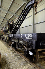 Isle of Wight Steam Railway - Tanker - Crane - Flat Bed Wagon
