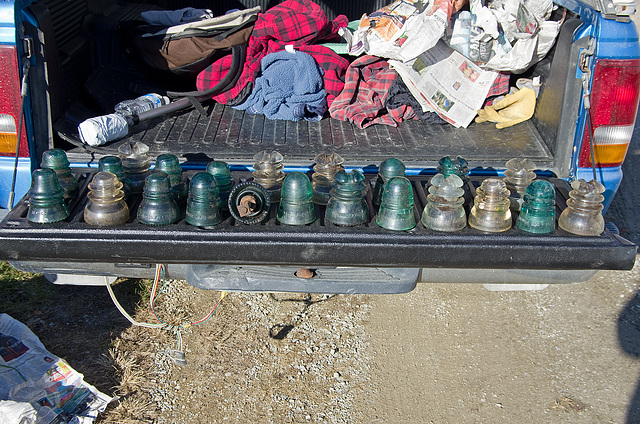 Insulator hunting and finds