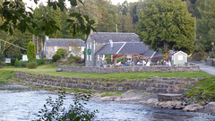 Port na Craig Inn, and Ferryman's Cottage, on the Tummel.
