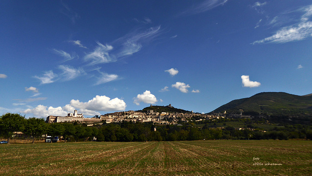 Der Himmel über Assisi