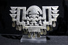 Incan silver and gold broach