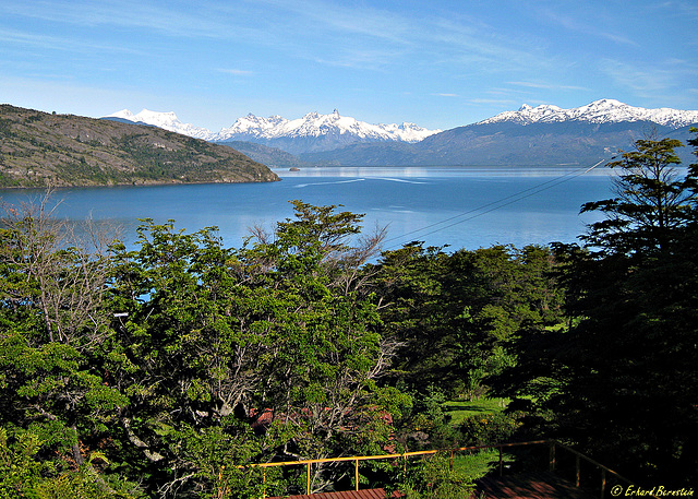 Lago General Carrera und der Monte San Valentin