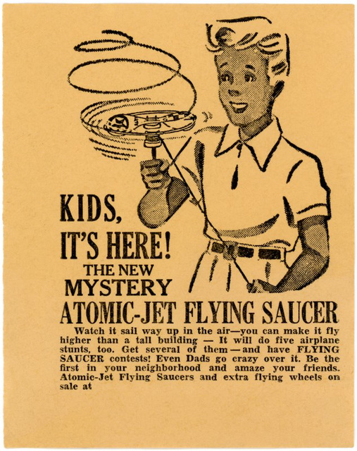 The New Mystery Atomic-Jet Flying Saucer