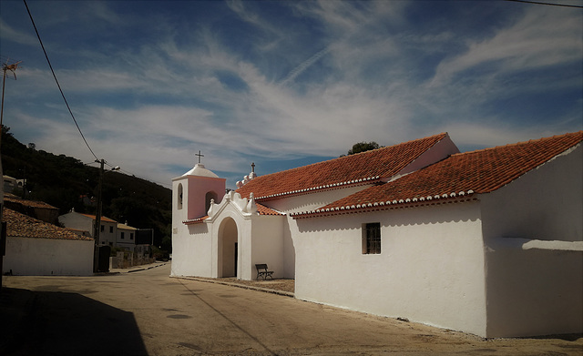 Bordeira Village, church