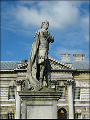 George II marble statue