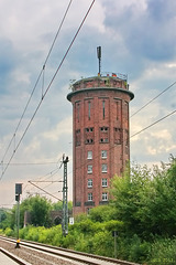 Hagenow, Wasserturm am Bahnhof Hagenow-Land