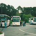 Bebb Travel CN51 XNU, Park's of Hamilton HSK 643 and Ulsterbus ACZ 6692 at Tebay - 4 May 2004