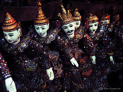 puppets (Puppet Theater Yangon/Myanmar)