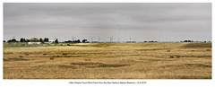Little Cheyne Court Wind Farm from the Rye Harbour Nature Reserve - 10 8 2015
