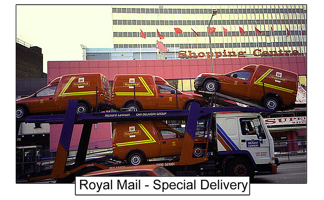 Royal Mail special delivery