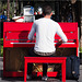 Le piano rouge