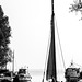 Zeesboot in Wustrow (PIP - Bild in Farbe)