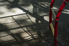 Shadow in a playground