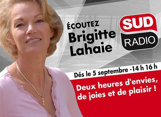 Brigitte Lahaie sur Sud Radio