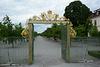 Sweden, Stockholm, The Entrance Gate to the Baroque Park of the Dottningholm Palace