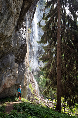 The 'Veil Cascade' in the 'Emperor Mountains' (Tyrol)