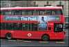 Arriva red London bus