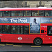 Arriva red London bus