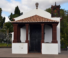 Kleine Kapelle im Katharinenpark in Funchal auf Madeira