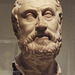 Marble Portrait of Karneades in the Metropolitan Museum of Art, July 2016