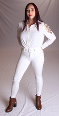 Jess in white