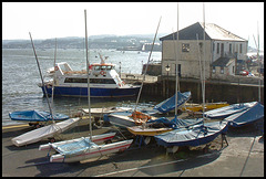 boats at Sutton Harbour